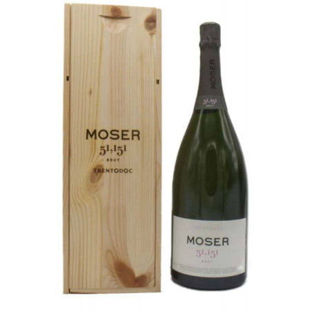 51.151 Brut Trento DOC Bois de Jéroboan Blanc Moser