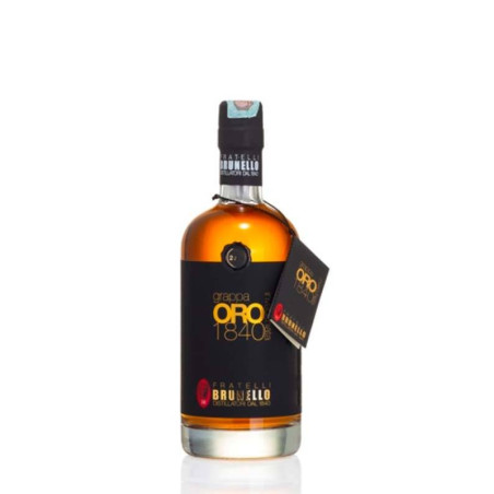 Vendita Grappa Oro 1840 Invecchiata Fratelli Brunello