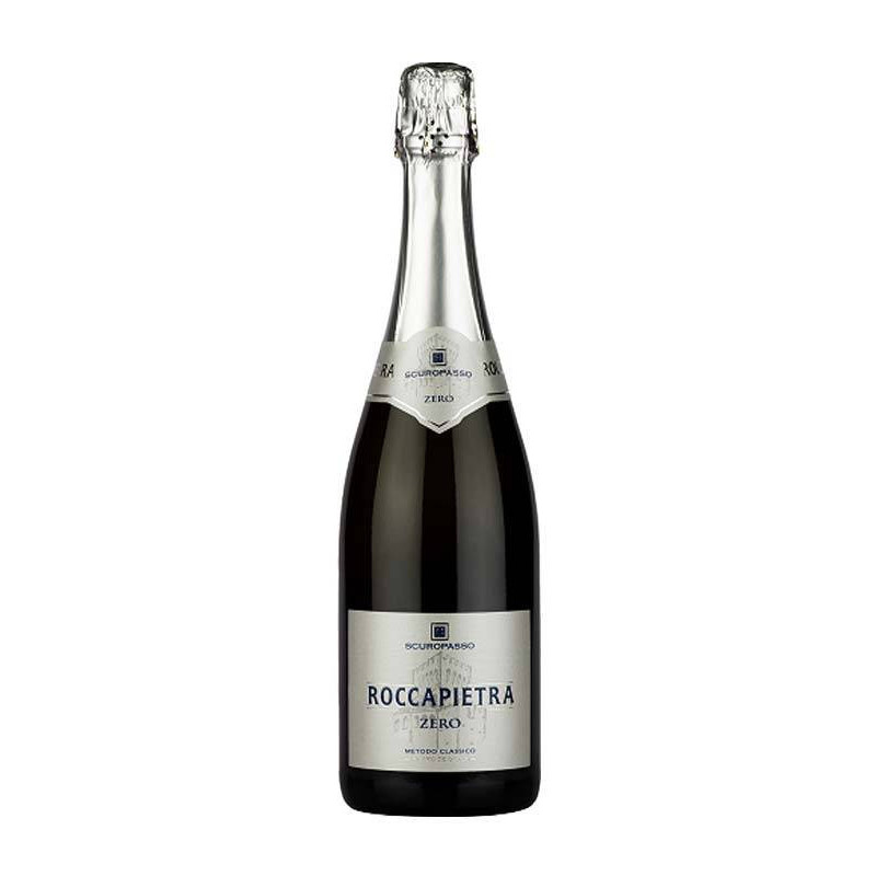 Roccapietra Zero Metodo Classico VSQ Pinot Noir Pas Dosé Scuropasso Roccapietra Zero Metodo Classico VSQ Pinot Noir Pas Dosé Scuropasso