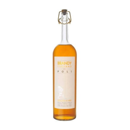 Brandy italien de Poli - Vieilli 3 ans en fûts de chêne Poli