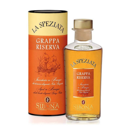 Grappa Riserva La Speziata Sibona