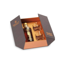 Sale Display Grappa XO + 2 Sibona glasses
